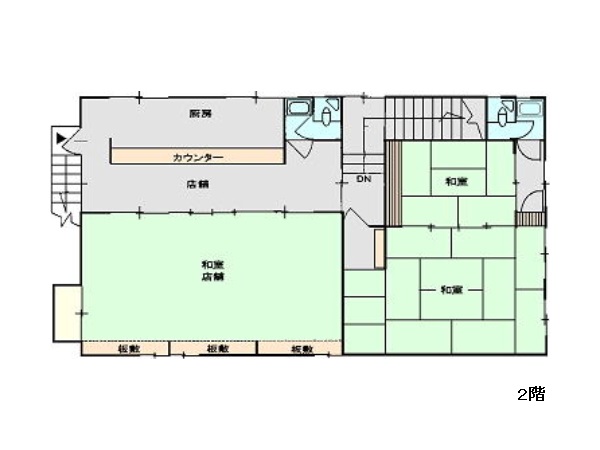 貸店舗（新町）　ヤマキビル
